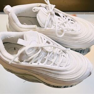 Nike Air Max 97 - New-like condition- See photos Size 7.5 Boys/ 6-6.5 Womens